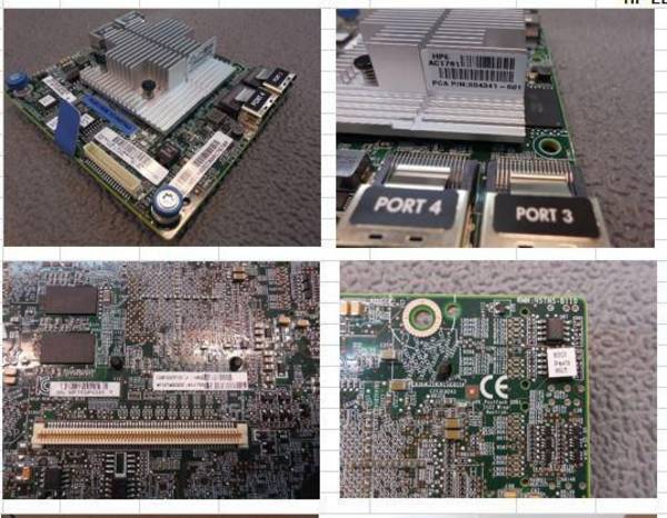 Hewlett Packard Enterprise Storage controller (RAID) met PCIe 3.0-interface, 12 Gbit/s datasnelheid, 4 GB buffer, onders