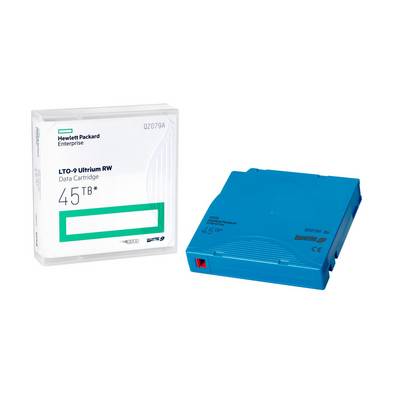 Hewlett Packard Enterprise LTO-9 Ultrium 45TB RW niet-aangepaste labels, 20 datacassettes met hoesjes-0