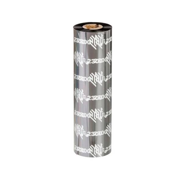 Zebra, Wax Ribbon, 110mm, Dit lint heeft een rolbreedte van 110mm en een lengte, 74mm