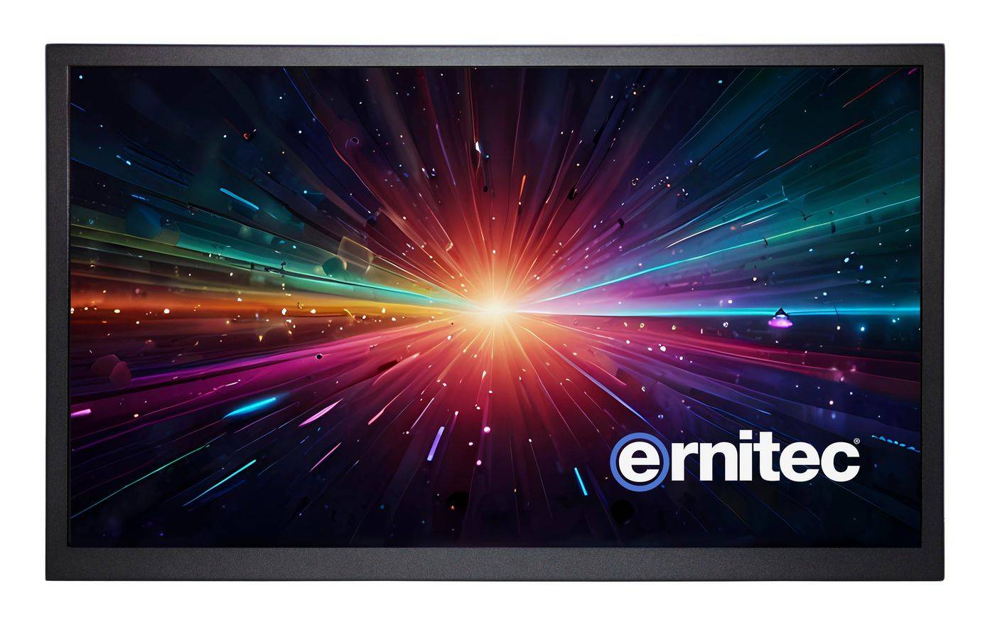 Ernitec 55" 24/7 4K UHD-bewakingsmonitor - water- en vandalismebestendig. 3x HDMI 2.0, 1x DP, 2x luidsprekers-0