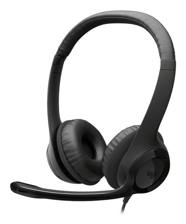 Logitech H390 USB-computerheadset, zwart, USB-A