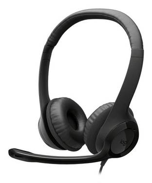 Logitech H390 USB-computerheadset, zwart, USB-A