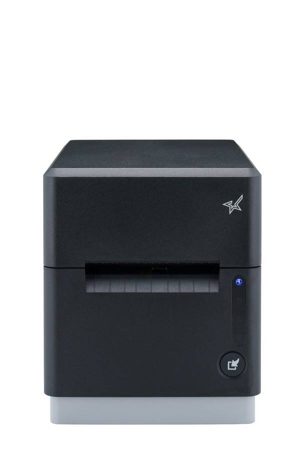 Star Micronics mC-Label3 Direct Thermal Label- en Linerless-printer, instelbare labelbreedtes, snijmechanisme, USB-C, Po