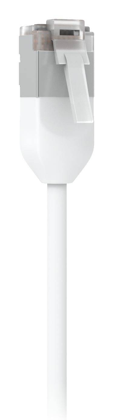 Ubiquiti 8 m, Cat 6A, tot 10 GbE, PoE++, thermoplastisch elastomeer (TPE), wit-0