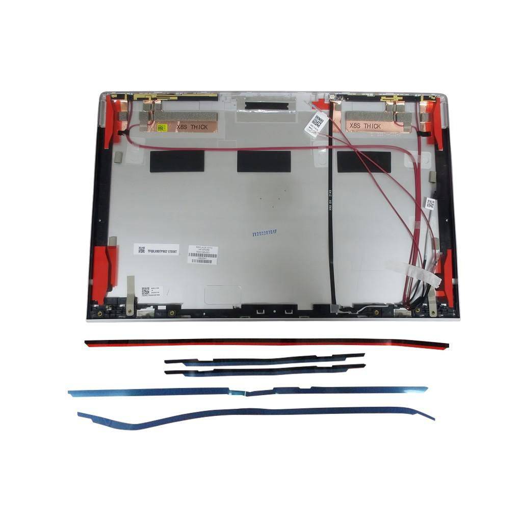 Achterklep van het HP-scherm (inclusief antennes en randlijm)-0