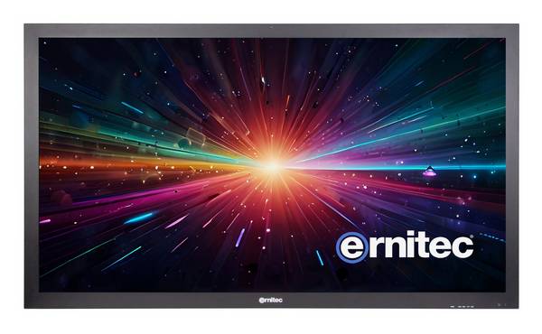 Ernitec 55" 24/7 4K UHD monitor - Hoge Helderheid 3000 NITS - Binnen - Landschap