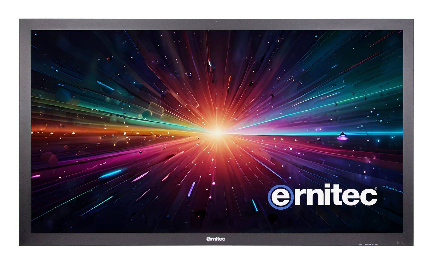 Ernitec 55" 24/7 4K UHD monitor - Hoge Helderheid 3000 NITS - Binnen - Landschap-0