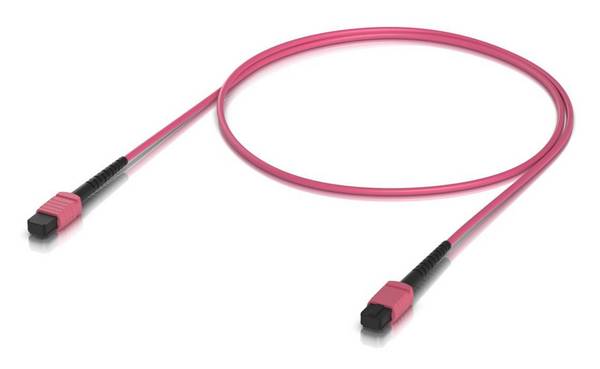 Ubiquiti OM4, MPO-12 UPC, Rose, 1 m