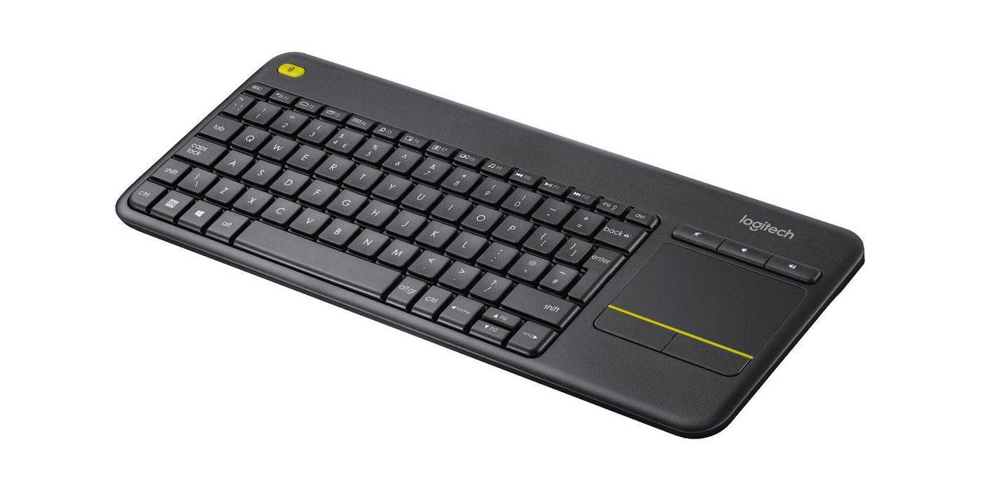 Logitech draadloos touchscreen toetsenbord K400 Plus US-0