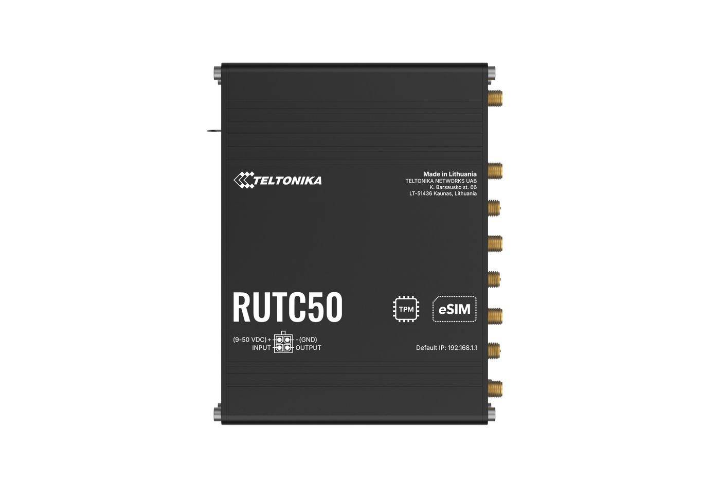 Teltonika Networks RUTC50 (EU) WiFi 6, 5G LTE-router, eSIM-0