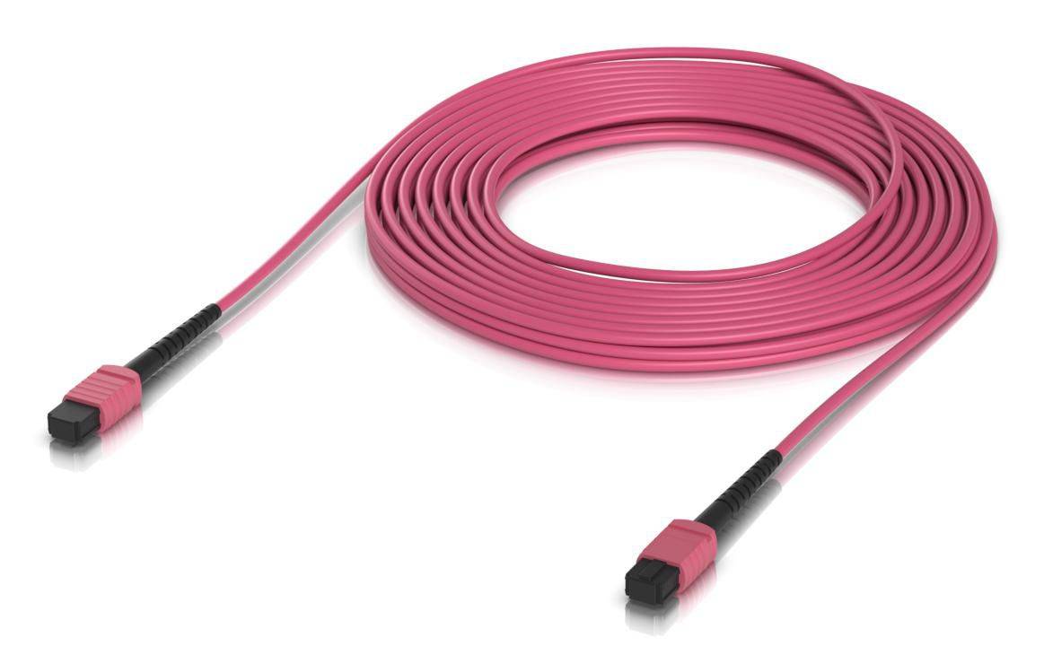 Ubiquiti OM4, MPO-12 UPC, Rose, 10 m-0