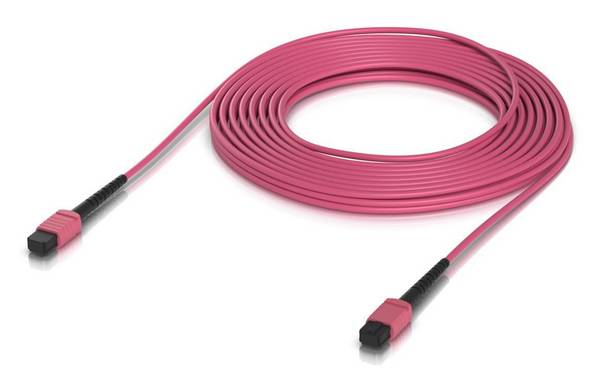 Ubiquiti OM4, MPO-12 UPC, Rose, 10 m