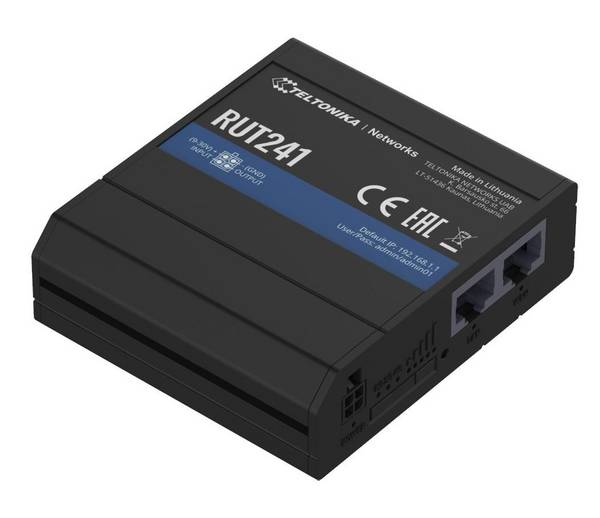 Teltonika Networks RUT241 (EU) 4G LTE-router met Mediatek-processor