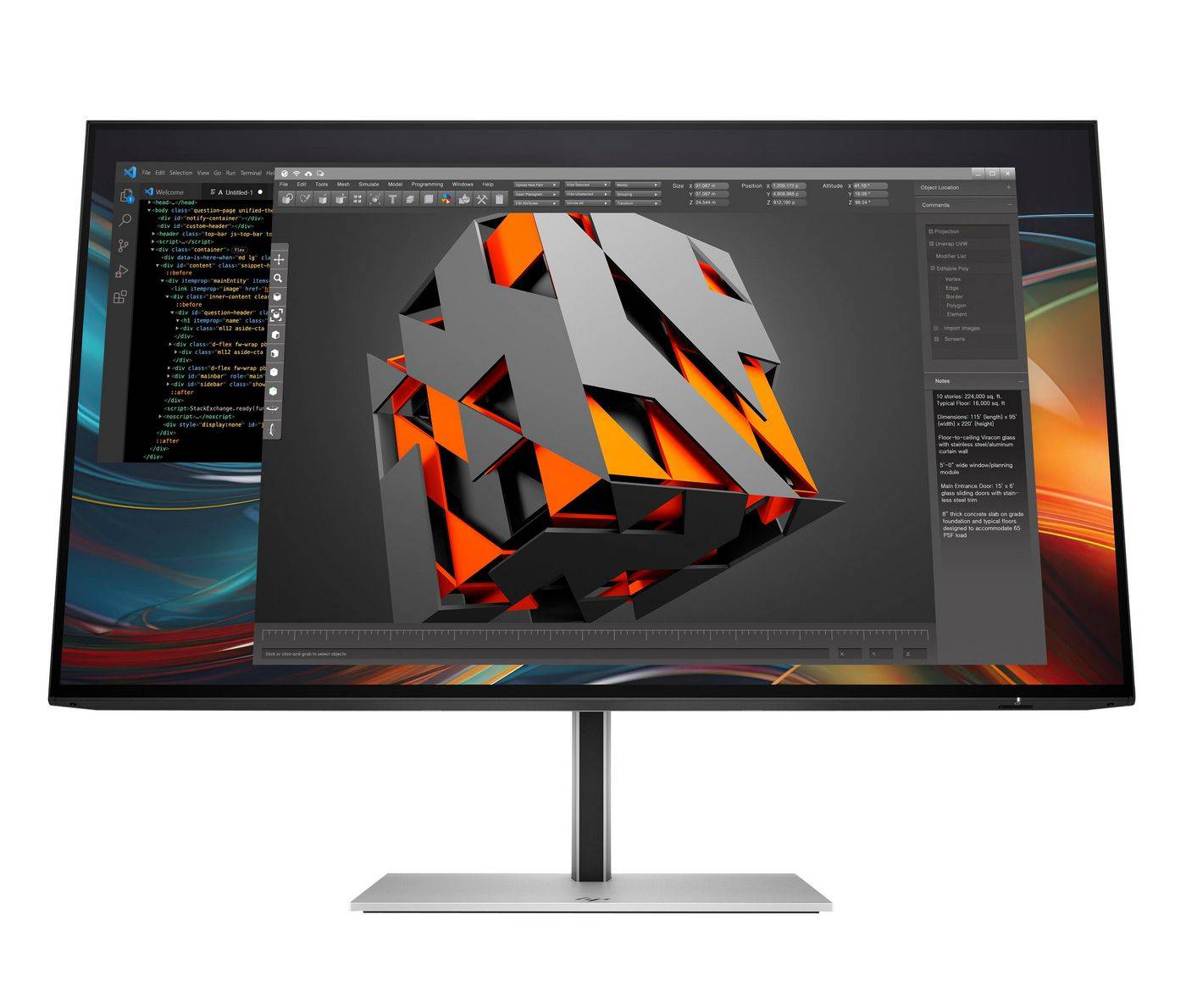 HP Series 7 Pro 23,8 inch FHD-monitor - 724pf-1