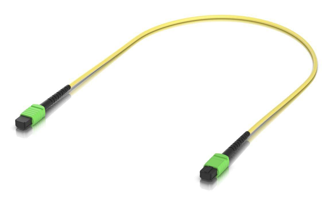 Ubiquiti OS2, MPO/APC-MPO/APC, 12Fiber, Geel, 0,5 m, verpakking van 10 stuks-0
