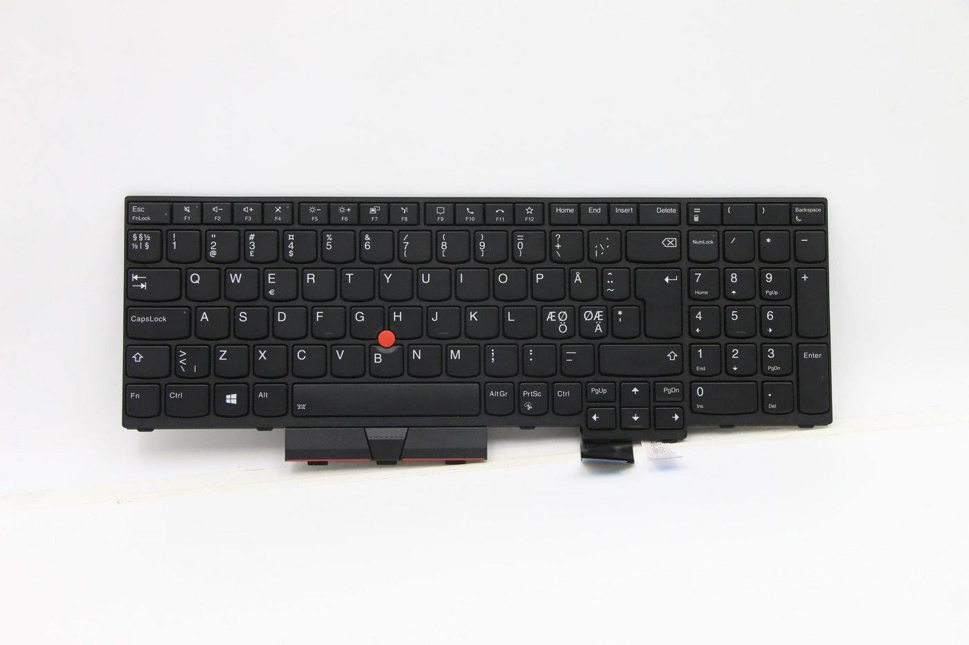 Lenovo-bordtoetsen voor ThinkPad P15 Gen 1 (type 20ST, 20SU), Nordic-0