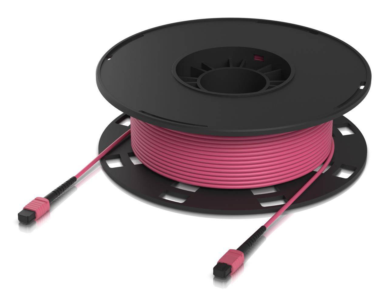 Ubiquiti OM4, MPO-12 UPC, Rose, 60 m-0