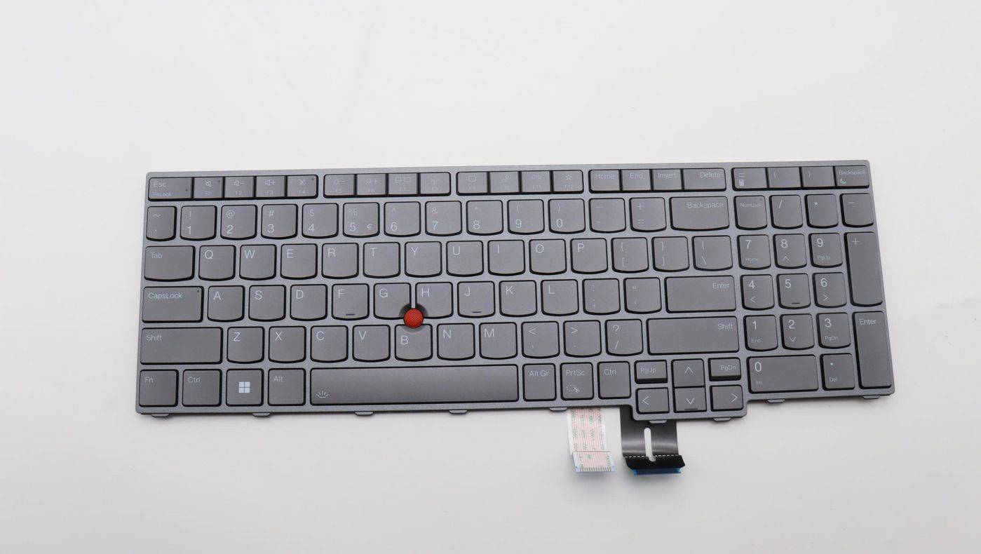 Lenovo toetsenbord met achtergrondverlichting voor Lenovo ThinkPad P16 Gen 1 en Gen 2, Europese Engelse lay-out, lichtge-0