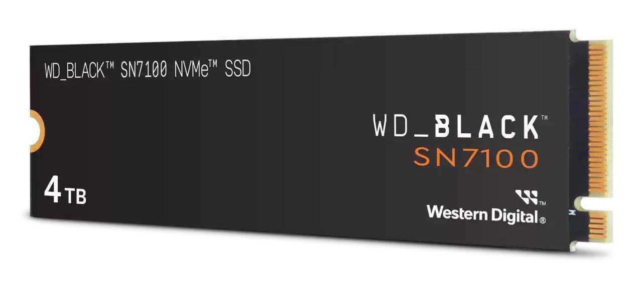 Western Digital 4 TB, M.2 2280, 7000/6700 MB/s, PCIe Gen 4.0, 80 x 22 x 1 mm, 5,8 g-0