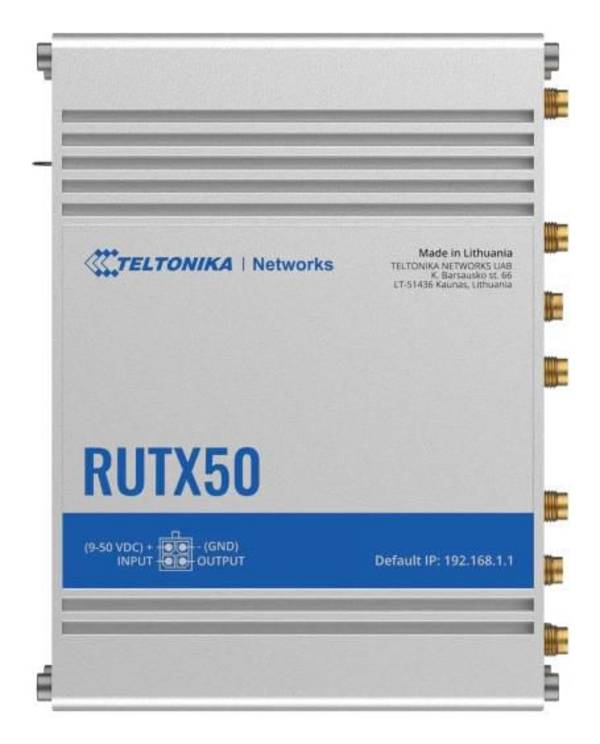 Teltonika Networks RUTX50 Industriële 5G Mobiele Voeding voor het VK