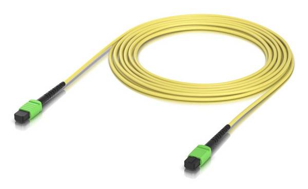 Ubiquiti OS2, MPO/APC-MPO/APC, 12Fiber, Geel, 5 m