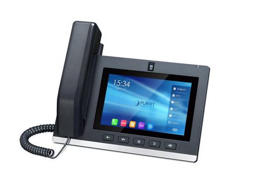 Planet 7” Smart Media Android SIP-conferentietelefoon met Full HD-camera en touchscreen