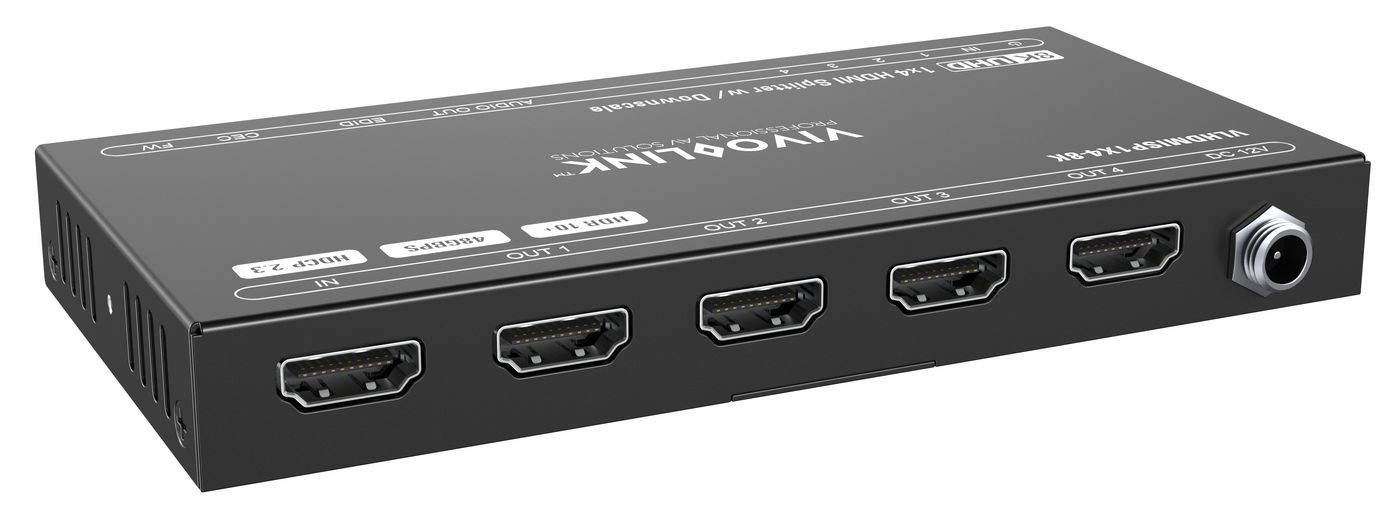 Vivolink HDMI-splitter 1x4 (8K@60Hz)-0