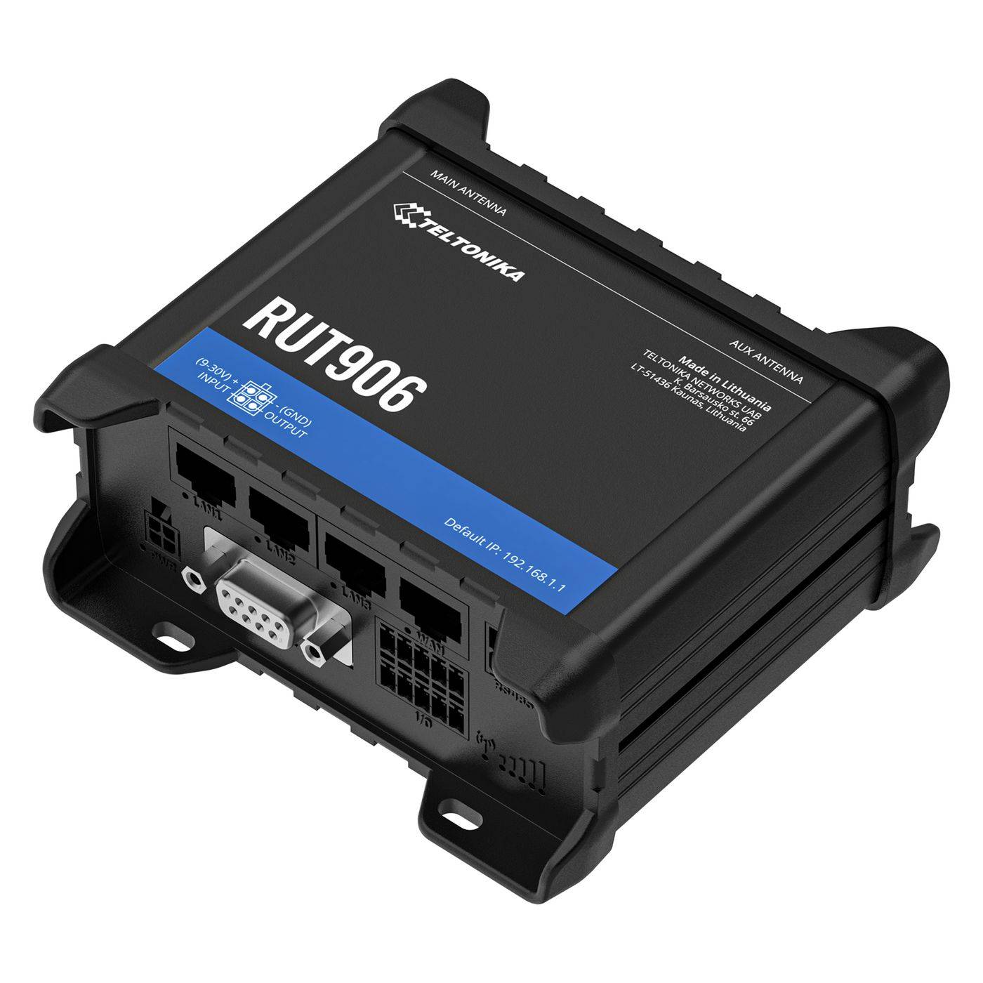 Teltonika Networks RUT906 WiFi/4G CAT4-router standaardversie EU-voeding-0