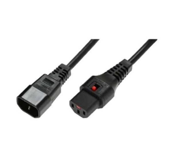 NEXT UPS-systemen IEC-LOCK voedingskabel - IEC-C14(M) -gt/> IEC-C13(F) 2M