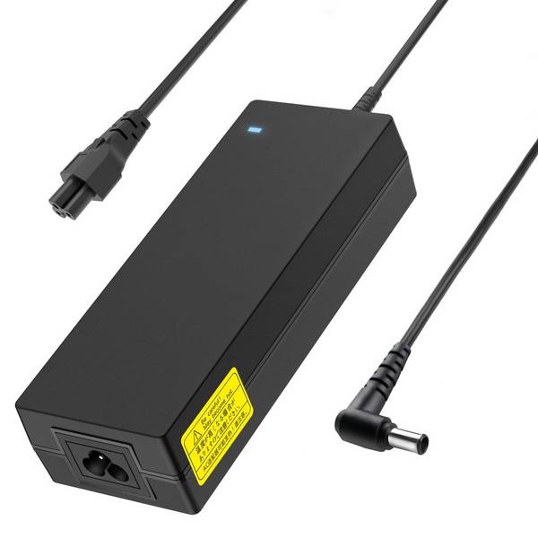 CoreParts voedingsadapter voor Sony 120W 19,5V 6,15A Stekker: 6,5*4,4 mm met pin aan de binnenkant Inclusief netsnoer (E