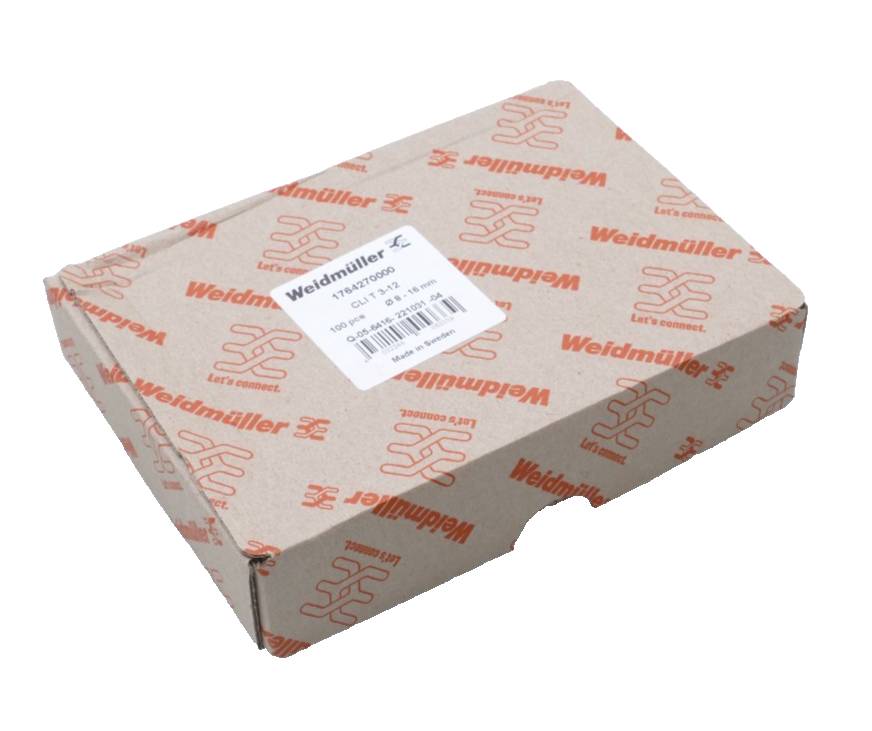 100x Weidmüller Zeichenträger CLI T 3-12 | 1764270000-0