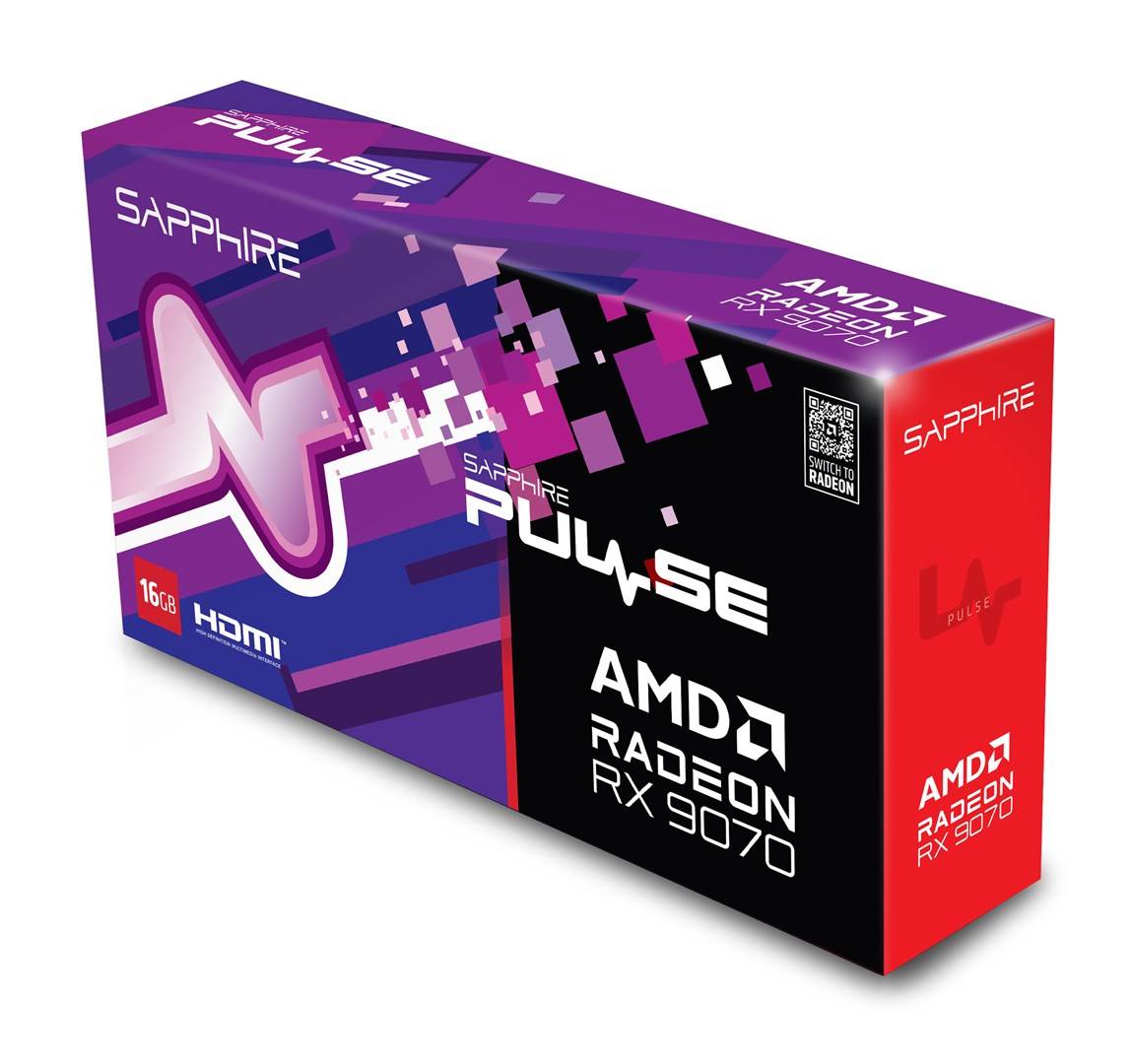 Sapphire PULSE AMD Radeon RX 9070 GAMING - Grafische Kaart - 16GB GDDR6 - Dual HDMI, Dual DisplayPort (11349-03-20 g)-5