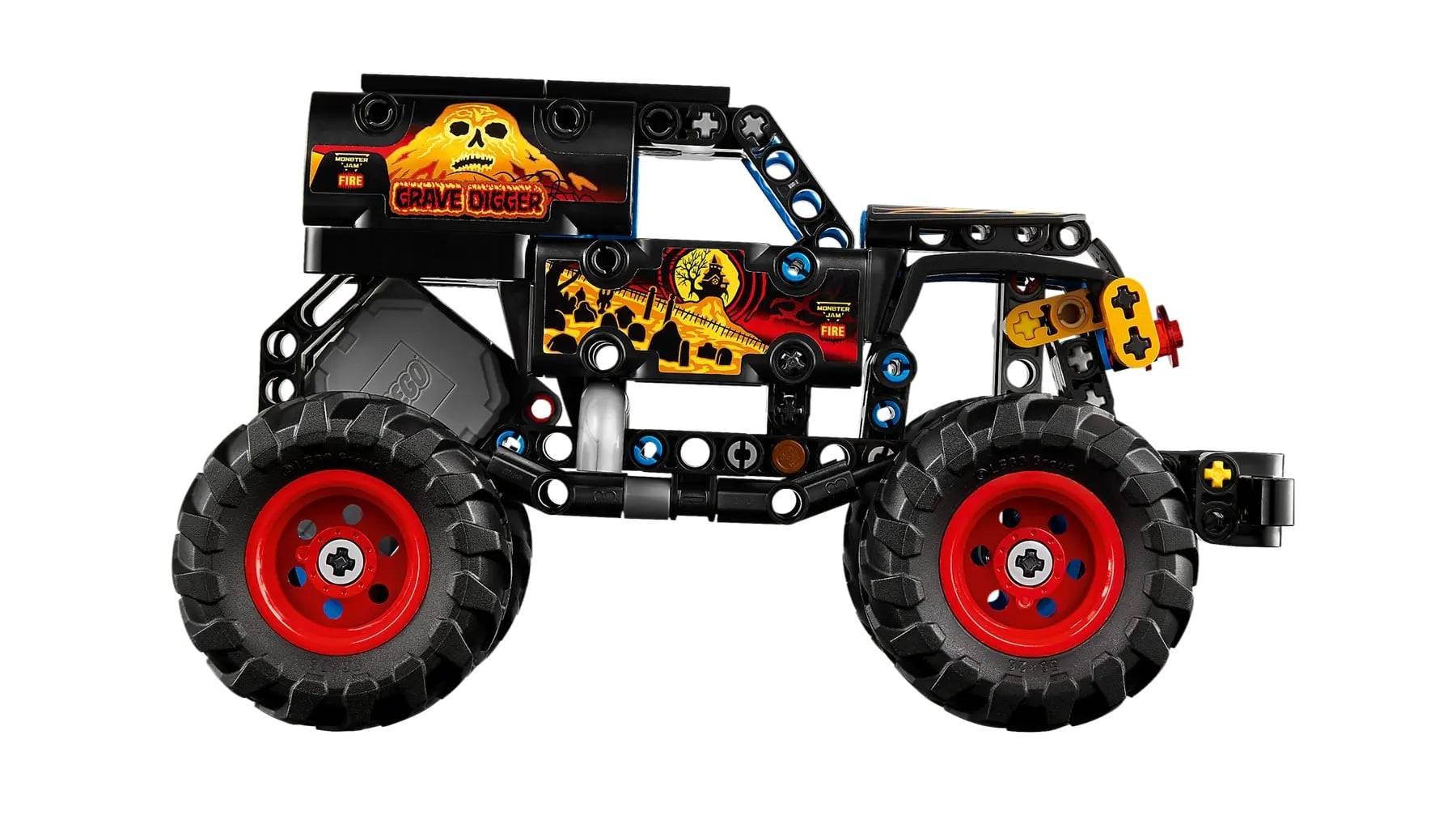 LEGO Technic Monster Jam Grave Digger Vuur en IJs 42219-3
