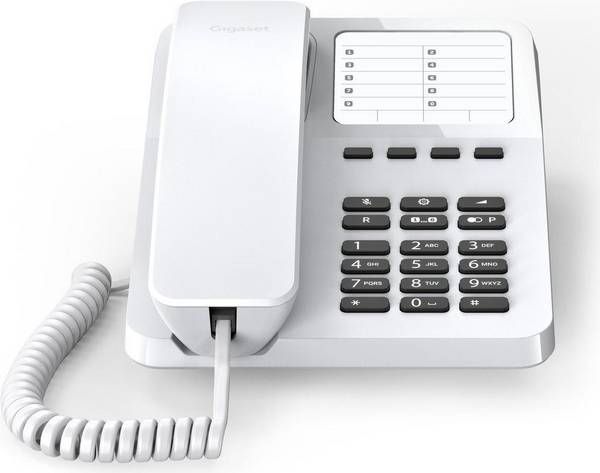 Gigaset Desk 400 - Bedrade Telefoon - Wit (S30054-H6538-B102)