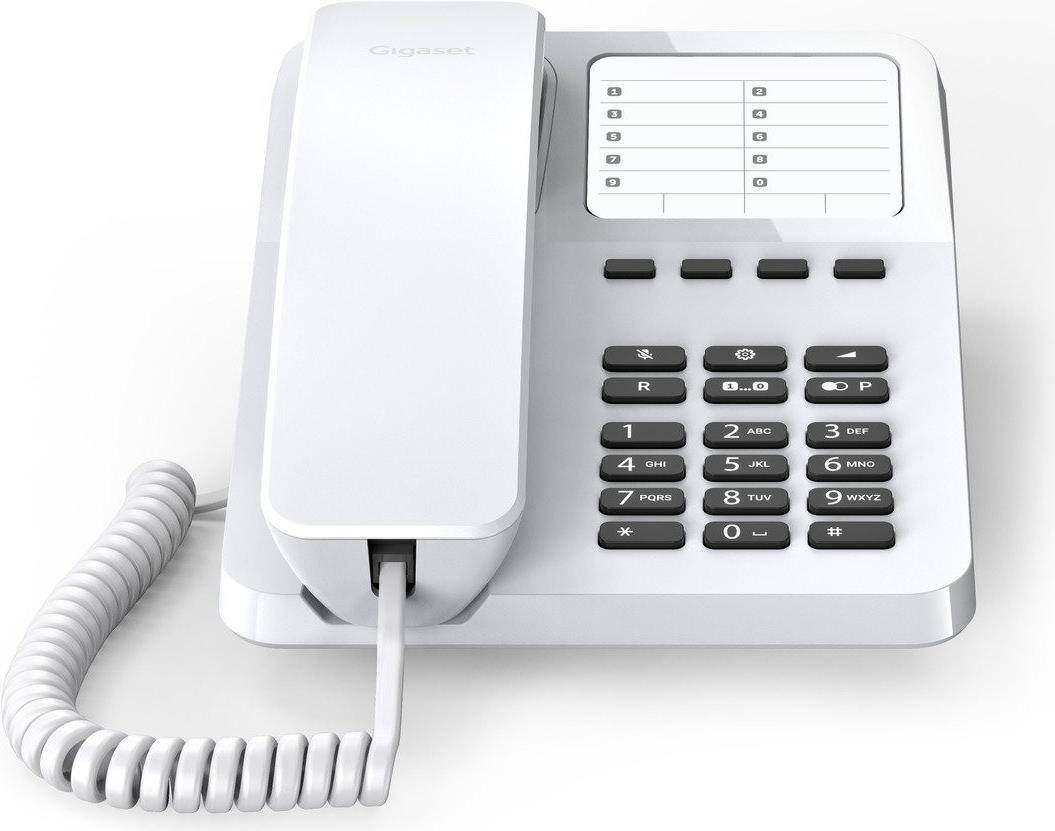 Gigaset Desk 400 - Bedrade Telefoon - Wit (S30054-H6538-B102)-0