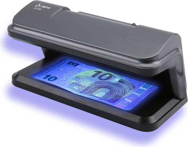 Olympia UV 587 Valsegeld Detector Zwart (947730116)