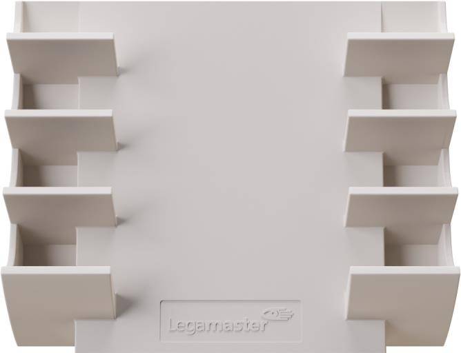 Legamaster Glasbord Markerhouder Warm Grijs Plastic 156 g-0