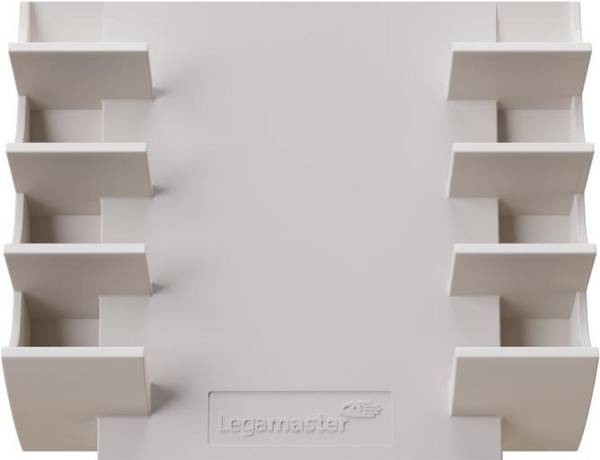 Legamaster Glasbord Markerhouder Warm Grijs Plastic 156 g