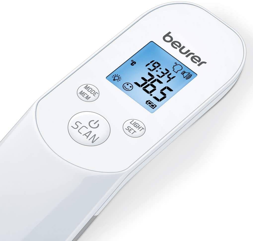 Beurer FT 85 Contactloze Digitale Infraroodthermometer voor Voorhoofdmeting-0