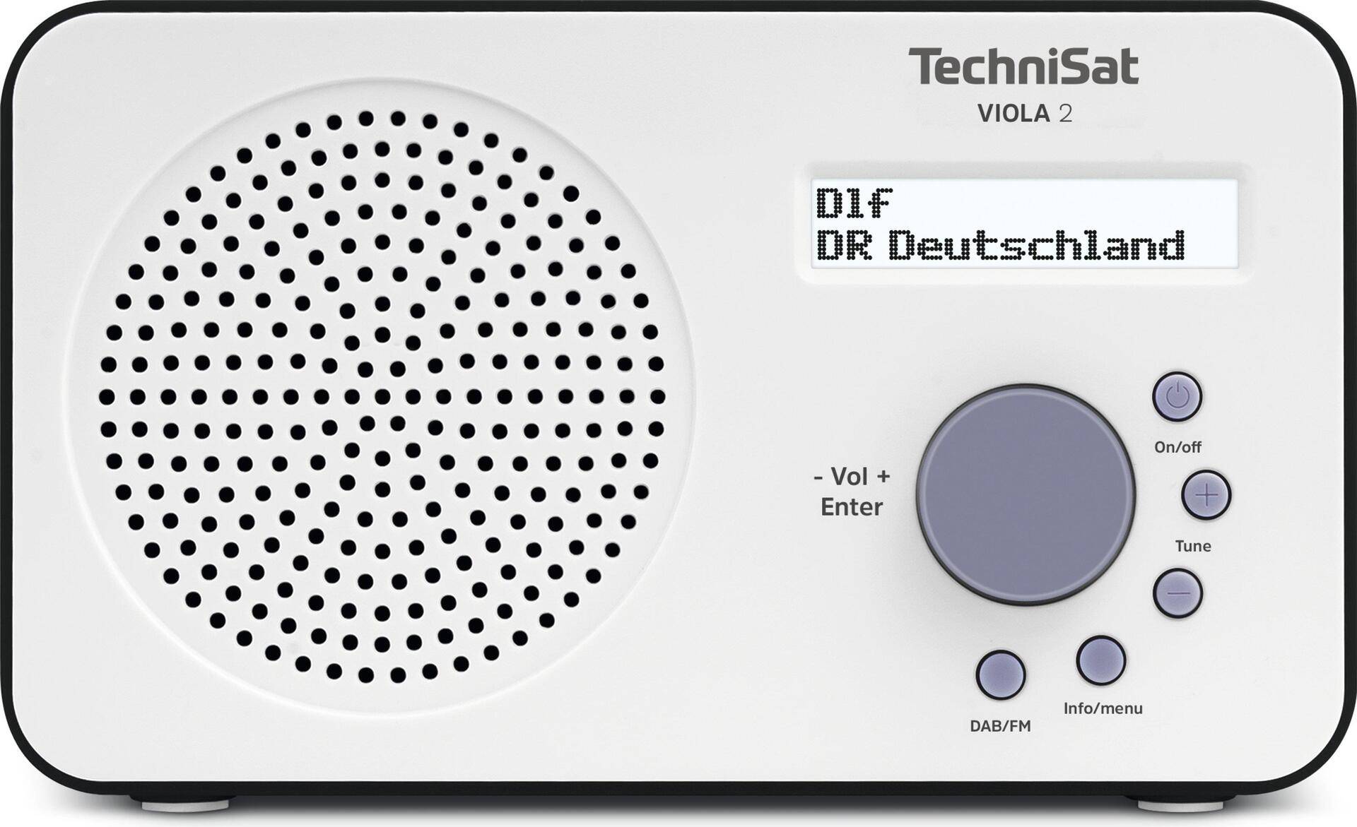 Technisat VIOLA 2 white / black-0