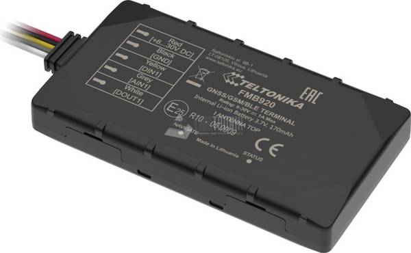 Teltonika FMB920 Kleine en Slimme Tracker met Bluetooth en interne back-upbatterij, FMB920