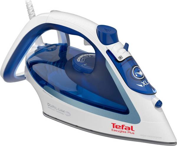 Tefal Easygliss 2 FV5736E0 - Stoomstrijkijzer - 2500 W - Blauw/Wit - FV 5736