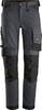 Snickers stretch werkbroek 6341 grijs-zwart 048