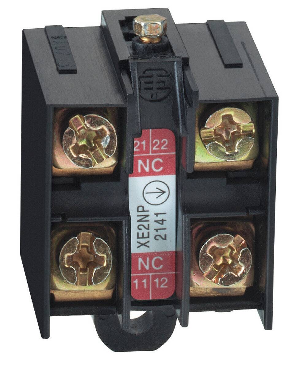 TELEMECANIQUE SENSORS XE2NP2141 Hulpcontacten; NC x2; OsiSense - 1 stuk-1