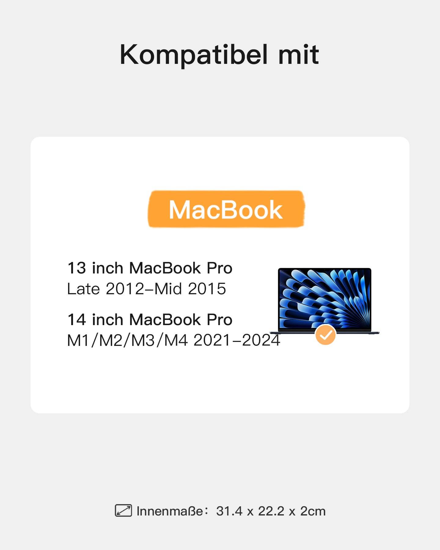 inateck Laptoptas 13,3" Accessoiretas [LB01005-13_black]-3