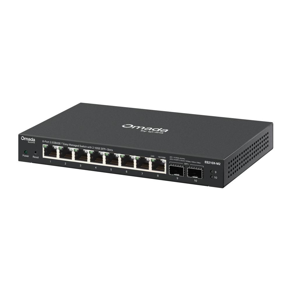 Omada ES210X-M2 8-poorts 2.5 g BASE-T Eenvoudig Beheerbare Switch 8-Port-2