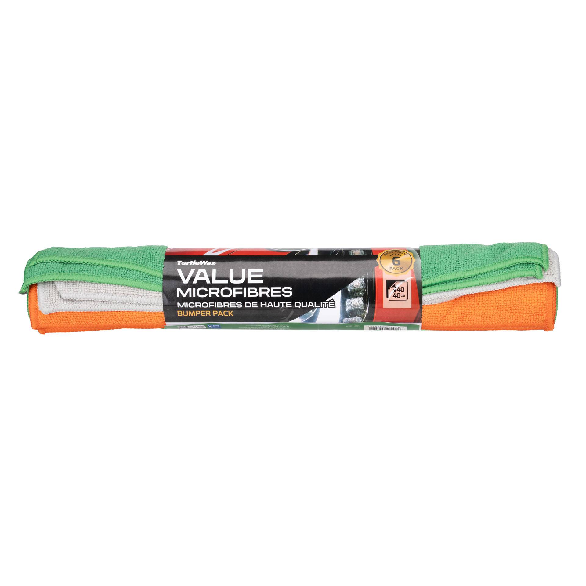 Turtle Wax 54701 Value Microfibres 6 stuks-3