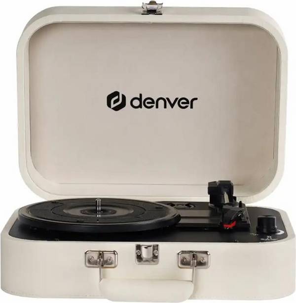 DENVER VPL-130 Draagbare Platenspeler Wit