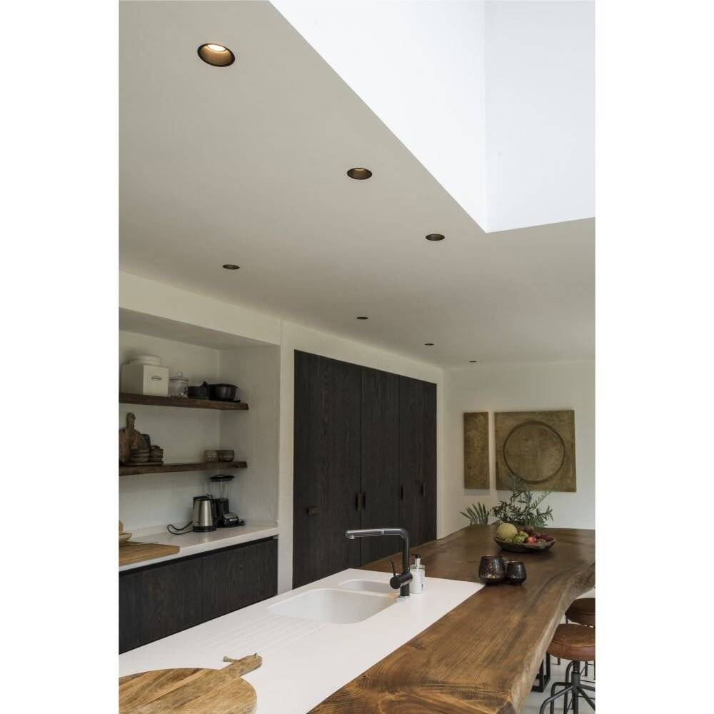 Symboolafbeelding voor SLV 113160 Horn-O Inbouwlamp LED GU10 50 W Zwart (mat)