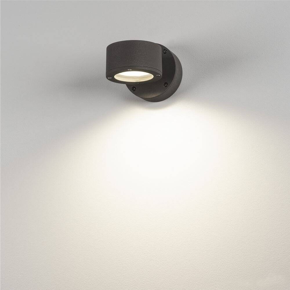 Bekroonde afbeelding voor SLV Sitra Wall 230355 Buitenlamp (wand) Spaarlamp GX53 9 W Antraciet